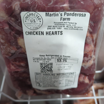 Chicken hearts